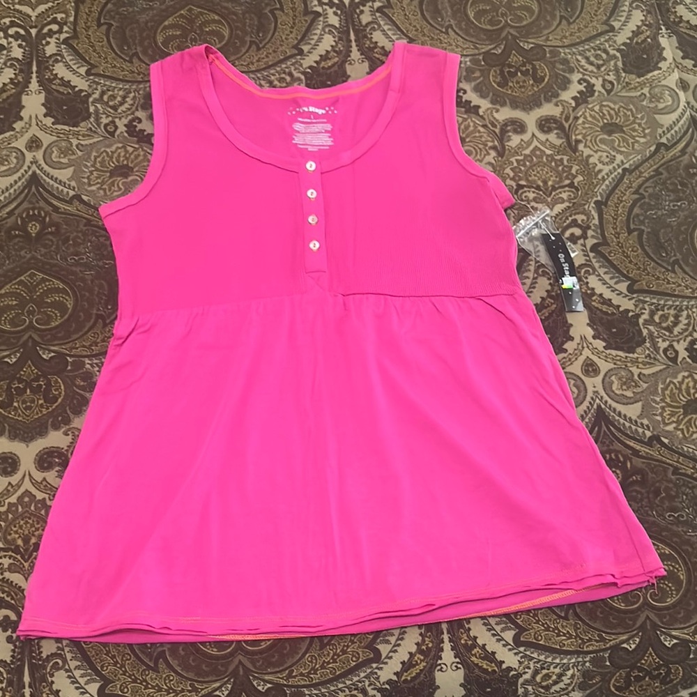 Pink Sleeveless Top